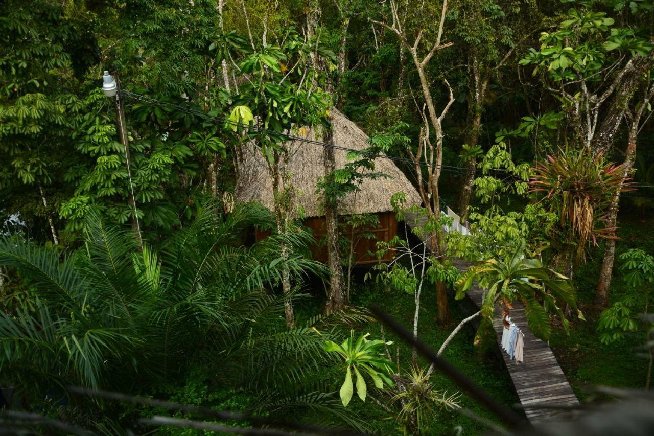 Hotel Kangaroo Y Restaurante Рио-Дульсе Экстерьер фото